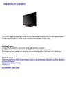 Vizio E370VL 37 LCD HDTV