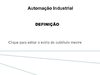 Seminário de Automação