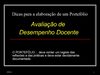 DICAS PARA ELABORAÇÃO DUM PORTEFÓLIO ADD