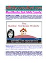 Mumbai Real Estate Property AffinityConsultant.com