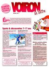 Lettre de Voiron spéciale Vacances hiver 2011