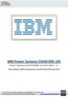 IBM IBM POWER SYSTEMS 000-105 