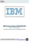 IBM IBM POWER SYSTEMS 000-976 