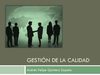 Gestión de la Calidad