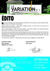 La variation, le journal dédié aux seniors de Mantes-la-Ville n°1
