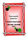 Sélection de nouveautés Romans pour Ados Janvier-Février 2011