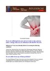 "Disc Related Disorders" - "Anxiety Disorders" - "Post Traumatic Stress"