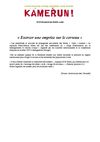 Kamerun! - Henri- Marcel Meno - Exercer une emprise sur le cerveau - 1967