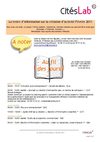 La lettre d"'information sur la création (février 2011)