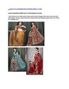 Latest outstanding Bridal Sarees at Yourdesignerwear.com