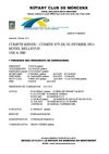COMPTE RENDU DU COMITE 8 DU 1 FEVRIER 2011