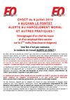 AUCHAN LE PONTET ALERTE AU HARCÈLEMENT MORAL ET AUTRES PRATIQUES