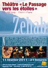 ZEHAB : SPECTACLE MUSICAL LE 11 FÉVRIER À PARIS 11ÈME, THEATRE "LE PASSAGE VERS LES ETOILES" 