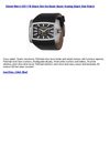 Diesel Men's DZ1178 Black Not-So-Basic Basic Analog Black Dial Watch