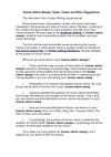 Human Nature Essays: Types, Topics and Other Suggestions.