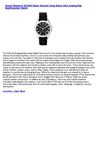 Fossil Women's ES2345 Black Silicone Strap Black Glitz Analog Dial Multifunction Watch