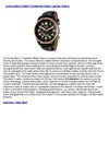 Invicta Men's 0385 II Collection Black Leather Watch