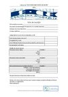 Ficha de inscrição - concurso