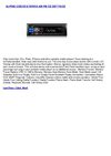 ALPINE CDE102 E 50WX4 AM FM CD DET FACE