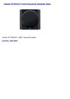 Yamaha YSTSW012 8 Front-Firing Active Subwoofer, Black