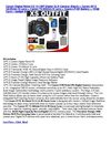 Canon Digital Rebel XS 10.1MP Digital SLR Camera (Black) + Canon EF-S 18-55mm IS Lens + Canon 75-300mm III Lens +...