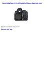 Canon Digital Rebel XTi 10.1MP Digital SLR Camera (Black Body Only)