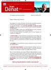 Lettre de Jean DENAT aux habitants du canton de Vauvert