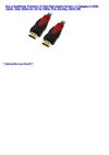 Cheap Price Electronics - Premium 10 Feet High Speed Version 1.3 Category 2 HDMI Cable - Red Black for 120 Hz 1080p,...