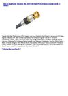 Cheap Price Electronics - Monster MC 200F-1M High-Performance Coaxial Cable (1 Meter)