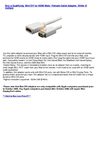 Cheap Price Electronics - Mini DVI to HDMI Male Female Cable Adapter, White (5 inches)