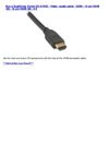 Cheap Price Electronics - Dynex DX-AV002 - Video audio cable - HDMI - 19 pin HDMI (M) - 19 pin HDMI (M) - 6 ft