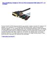 Cheap Price Electronics - Change to DVI-I to 3 RCA Component RGB Cable, 6 FT 1.8 M, Black