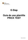 Guia Prick test AP Menorca