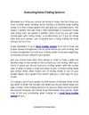 Evaluating Forex Trading Systems