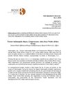 NEWS RELEASE - Bose Public Affairs Group Hires Former Indianapolis Mayor William Hudnut 9_10_10-1