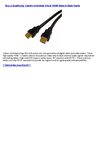 Cheap Price Electronics - Cables Unlimited 3-foot HDMI Male to Male Cable