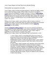 Julius Caesar Report and Vital Points to Its Student Writing
