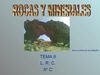 Rocas y minerales. Trabajos de alumnos de 6º C