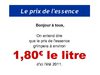 Comment casser la flambée des prix des carburants!!!
