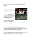 How to Become the Best Craps Player: Craps Betting and Etiquette