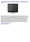 Cheap Price Electronics - SHARP LC-52LE820UN AQUOS 52 Inch 1080p 120Hz LED LCD HDTV