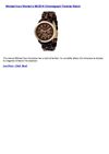 Michael Kors Women's MK5216 Chronograph Tortoise Watch