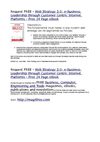 Web Strategy 3.0 e-Business Leadership through Customer Centric Internet Platforms - Free 24 Page eBook