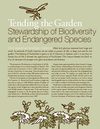 Tending the Garden: Stewardship of Biodiversity and Endagered Species