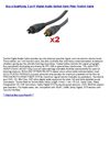 Cheap Price Electronics - 2 pc 6' Digital Audio Optical Optic Fiber Toslink Cable
