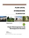 Projet d'Aménagement et de Développement Durables du PLU de Bannalec