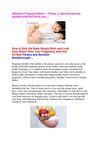 Exercising during pregnancy - Pregnancy and exercising - Fitness in pregnancy