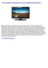 Cheap Price Electronics - Samsung Series 4 32-inch LN32C450 720p LCD HDTV