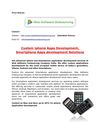 Custom iphone Apps Development, Smartphone Apps development Solutions