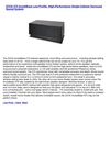 ZVOX 575 IncediBase Low-Profile, High-Performance Single-Cabinet Surround Sound System